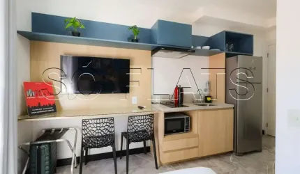 Residencial Haus Mitre Platô Ipiranga, flat no modelo Studio com 19m² e 1 dormitório.