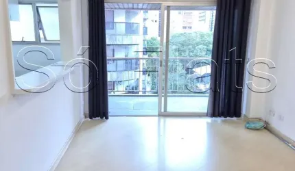 New Wave, apto disponível para locação contendo 54m², 1 dormitório e 1 vaga no bairro de Moema.