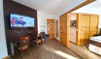 Flat Hampton Park disponível para venda com 31m² e 01 vaga de garagem