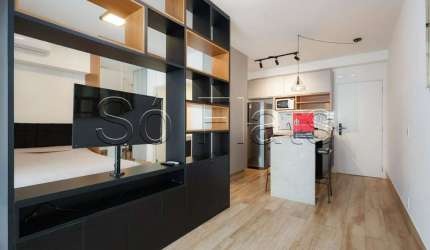 Residencial Landing Campo Belo, studio disponível para locação com 42m², 1 dormitório e 1 vaga