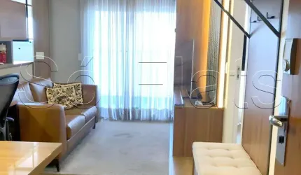 Flat Diogo Home disponível para venda com 47m², 1 dormitório e 1 vaga de garagem