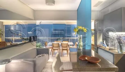 Residencial Thera Faria Lima disponível para venda com 68m², 2 dormitórios e 1 vaga de garagem