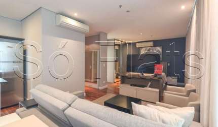 Flat FL Residence disponível para venda, apartamento com 66m², 01 dorm e 02 vagas de garagem
