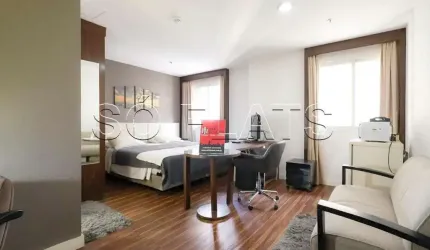 Flat Wyndham São Paulo Paulista disponível para venda com 27m², 1 dormitório e 1 vaga de garagem