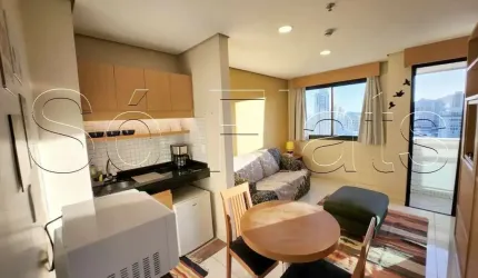 Flat Santana Gold, disponível para venda com 33m², 1 dormitório e 1 vaga de garagem