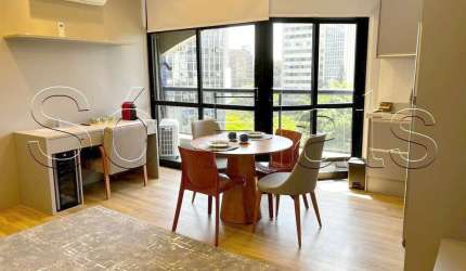 Apto no Address, disponível para locação com 42m², 1 dormitório e 1 vaga de garagem.