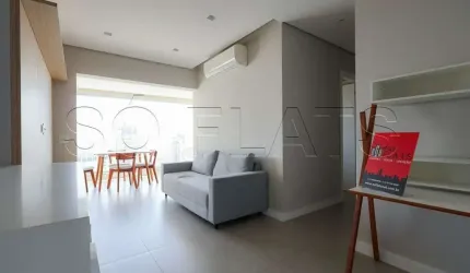 Residencial Thera Faria Lima disponível para locação com 65m², 2 dormitórios e 1 vaga de garagem.