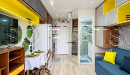 Setin Downtown Luz, apto com 22m², 01 dormitório disponível para venda