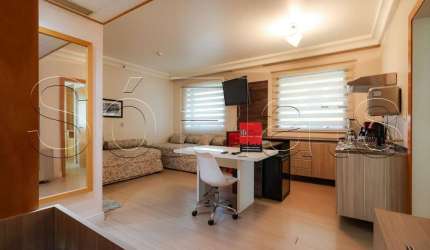 Flat Tryp Higienópolis disponível para venda com 43m², 02 dorms e 01 vaga de garagem