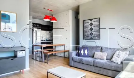 Lindo Residencial Maxhaus Itaim disponível para locação com 70m², 2 dormitórios e 2 vagas de garagem