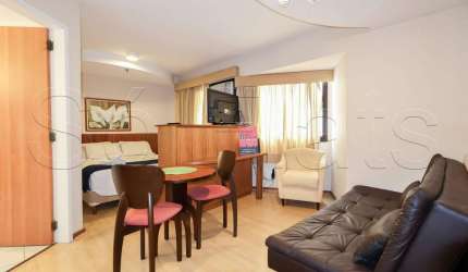Flat Riverside disponível para venda com 33m², 1 dormitório e sem vaga