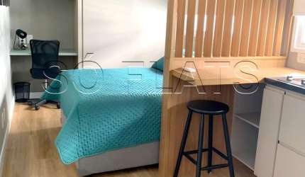 Studio ID Ibirapuera, apto disponível para locação contendo 20m² e 1 dormitório.