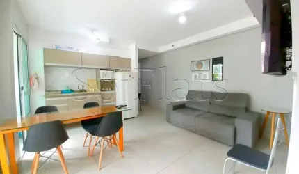 Flat Quality Bela Cintra disponível para venda com 48m², 2 dorms e 1 vaga de garagem