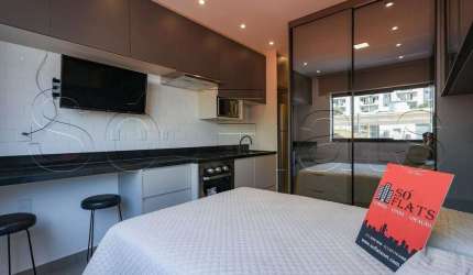 Studio Apamas, apto disponível para locação contendo 28m² e 01 dormitório.