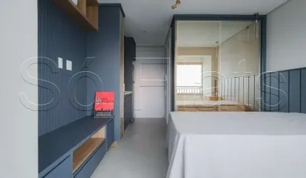 Residencial Grand Vitrali, flat disponível para locação contendo 25m² e 1 dormitório.