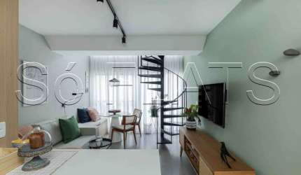 Flat no Park Lane disponível para locação com 42m², 01 dormitório e 01 vaga de garagem.