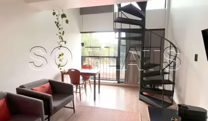 Flat Park Lane disponível para locação com 40m², 01 dormitório e 01 vaga de garagem