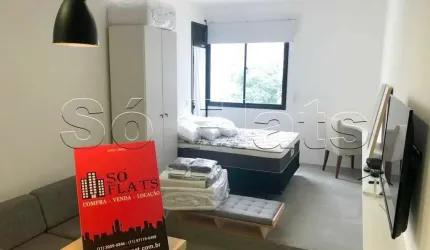 Flat Poeta Drummond, disponível para venda com 26m², 1 dormitório e 1 vaga