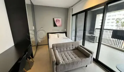 VN Novo Higienópolis, flat disponível para locação com 33m² e 1 dormitório.