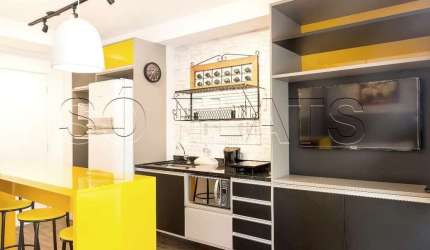 Residencial London SP, Studio disponível para venda com 35m², 1 dormitório e 1 vaga de garagem