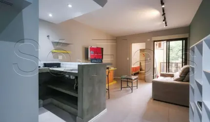 Apartamento a duas quadras da Av. Paulista, na parte mais arborizada dos Jardins para locação