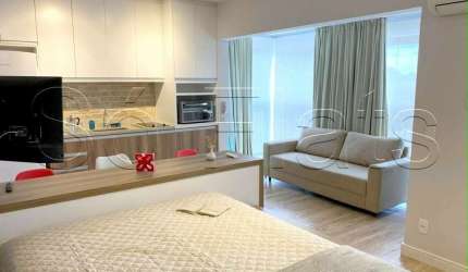 Line Up no modelo studio disponível para locação com 35m², 1 dormitório e 1 vaga