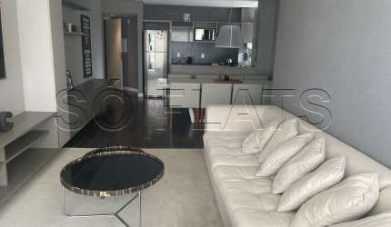 Horizonte JK para locação com 80m² , 2 dormitórios e 2 vagas de garagem no Itaim Bibi.