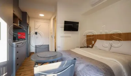 Apartamento totalmente mobiliado para locação no Paraíso.