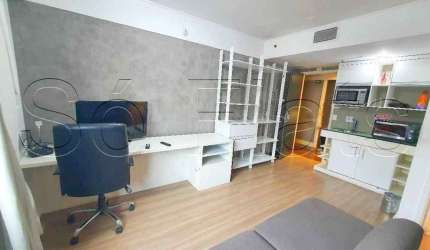 Flat no Melia Ibirapuera para locação com 30m², 1 dormitório e 1 vaga em Moema.