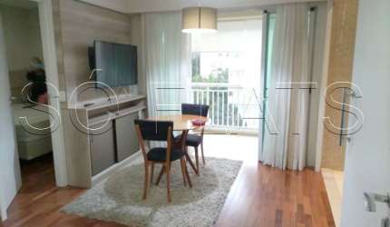 Estanconfor Villa Paulista disponível para locação com 37m², 1 dormitório e 1 vaga de garagem