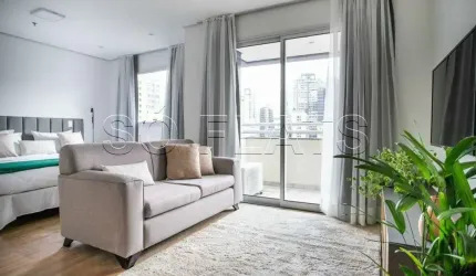 Saint Charbel, apto disponível para locação contendo 36m², 1 dormitório e 1 vaga.