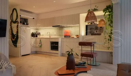 Residencial Ascent Paulista, apto disponível para locação contendo 30m² e 1 dormitório.