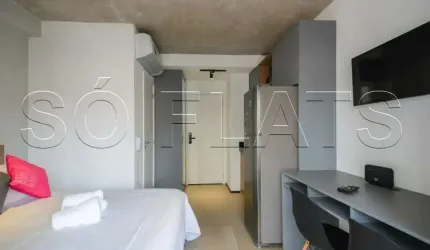 Studio On Augusta, apartamento com 23m² e 1 dormitório