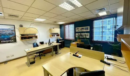 Sala comercial nos Jardins com 31m², excelente localização