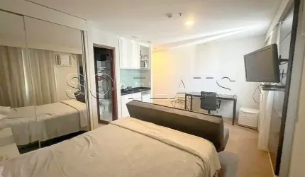 Flat Mercure Vila Olímpia, disponível para venda com 25m², 1 dormitório e 1 vaga de garagem