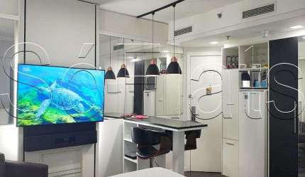 Flat Mercure São Paulo Privilege disponível para venda com 30m², 1 dormitório e 01 vaga de garagem