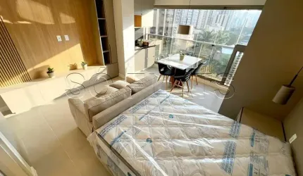 Residencial DSG Itaim disponível para locação com 27m², 1 dormitório ao lado da Av. Santo Amaro.