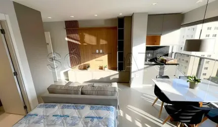 Residencial DSG Itaim disponível para locação com 27m², 1 dormitório ao lado da Av. Santo Amaro.