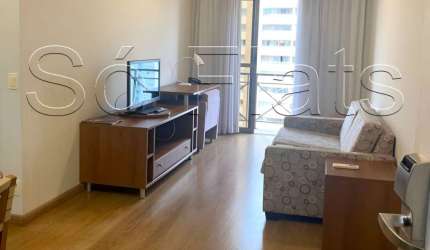 Flat mobiliado com serviços em São Caetano do Sul