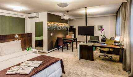 BLUE TREE ALPHAVILLE- flat em Alphaville, com fácil acesso a São Paulo
