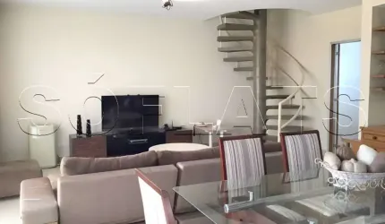 Lindo flat, prox ao Shoppings Alpha, Flamingo, Rpd. Pres. Castelo Branco. Fácil acesso a São Paulo