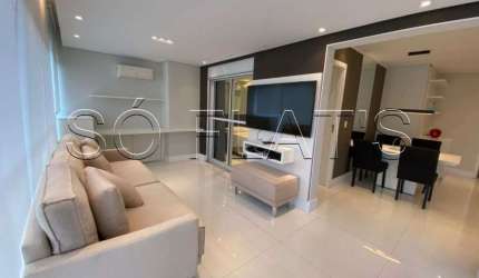 Lindo flat de luxo na Juscelino Kubitschek próximo ao Shopping Iguatemi Jk e Av Faria Lima.