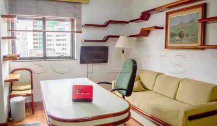 Flat com 01 dorm, na Av. Brig Luis Antonio, facil acesso a Paulista e Pq. do Ibirapuera
