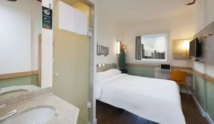 Flat Ibis Budget Campinas 13m² para investimento no pool hoteleiro.