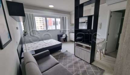 Flat para locação no Atrium Augusta com 24m², 1 dormitório e 1 vaga de garagem
