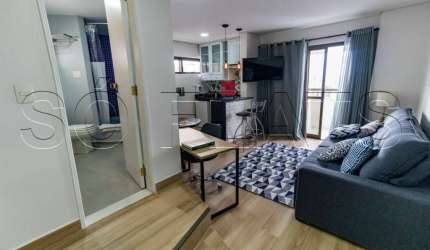 Flat na Bela Vista próximo da Av Paulista, MASP e Pq Trianon. Com entrada imediata e sem fiador.