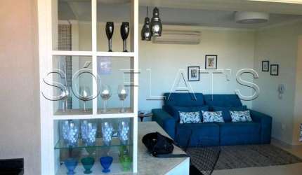 Flat com 2 Dorms, Prox a Av, Jorn Roberto Marinho, fácil acesso a Marg. Pinheiros e Av Sto Amaro