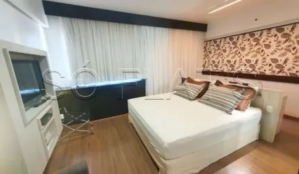 Flat na Bela Vista, próximo do Hospital Beneficência Portuguesa, Servidor e Av. 23 de Maio.