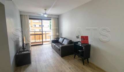 No mais nobre bairro do Jardim Paulista maravilhoso flat mobiliado para locação