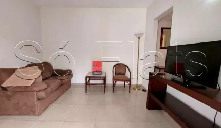 Apartamento no Royal Ibirapuera Park com 42m², 1 dormitório e 1 vaga, para locação no Paraíso.